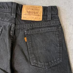 Vintage 90s Levi's Orange Tab 550 Baggy denim shorts